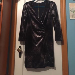 Velvet Long Sleeve Dress *Never Worn*
