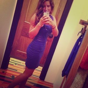 Urban Outfitters Silence + Noise Blue Dress