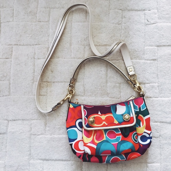 Coach cross body purse