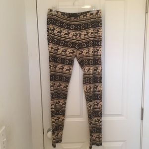 Modcloth Reindeer Leggings