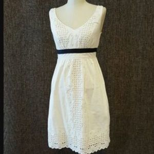 ANTHROPOLOGIE Edme & Esyllte Cream Lace Dress XS