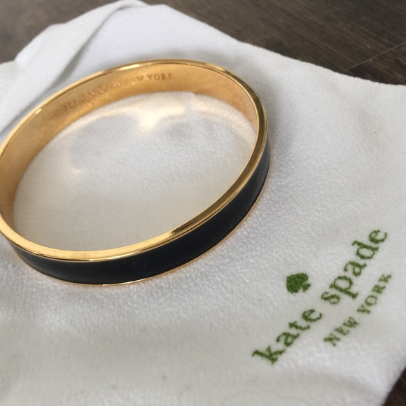 Kate Spade Black Bracelet / Bangle - new with bag - Picture 4 of 4