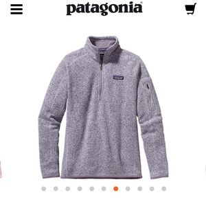 GREEN PATAGONIA WOMENS BETTER SWEATER 1/4-ZIP