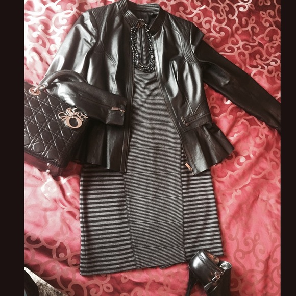 Sexy striped dress by Ellen Tracy