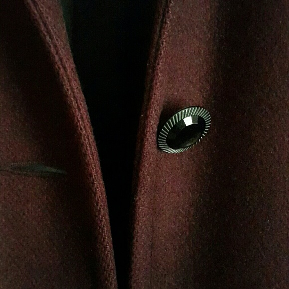 Burgundy Coat - Picture 2 of 4