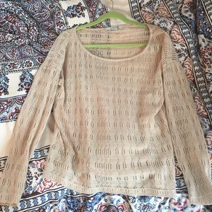 Forever 21 Hole Sweater