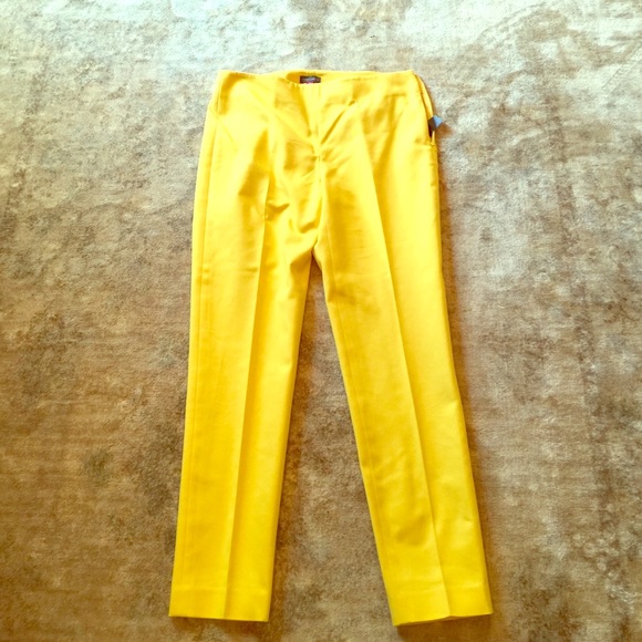 Vince Camuto Yellow Pants