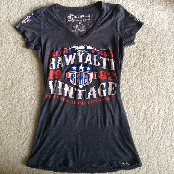 Rawyalty brand Buckle shirt