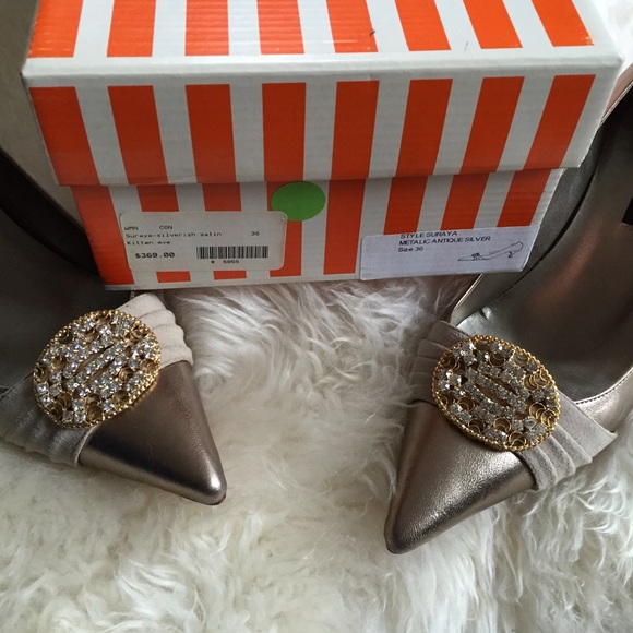 NWT Sz 36 Constança bast to heels