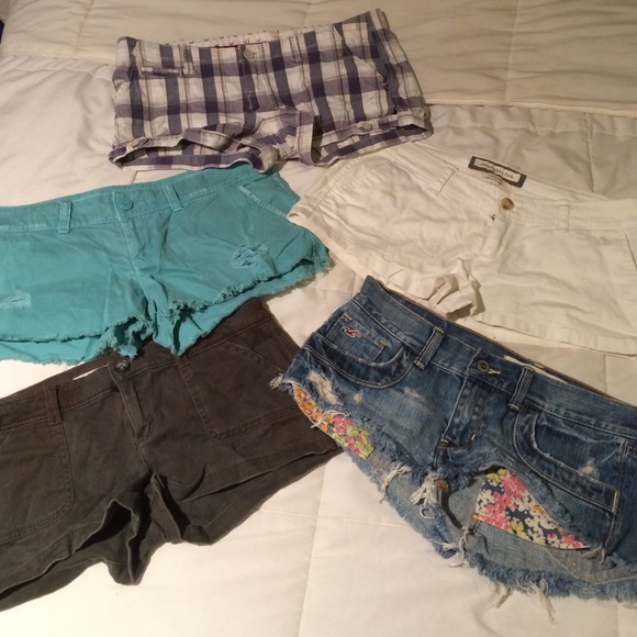 A&F/HCO/AEO shorts bundle