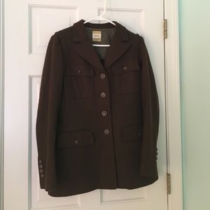 Modern/vintage Military Jacket/peacoat (NWOT)