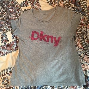 DKNY Pink Sparkle T-Shirt