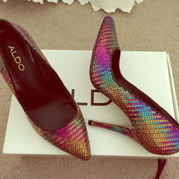 Aldo Sequin Heels