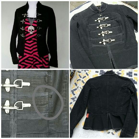 Steampunk Goth Blazer - Picture 4 of 4