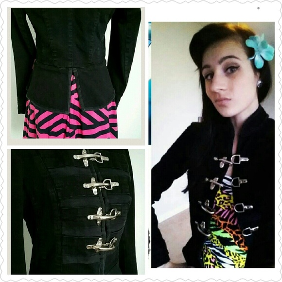 Steampunk Goth Blazer - Picture 2 of 4