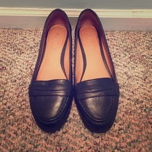 Black Aldo Flats