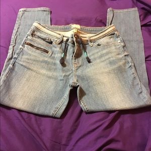 High waisted Roxy ankle jeans