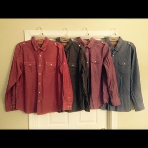Men's dress shirts.