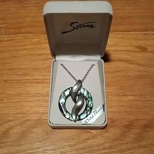 Storrs Wild Pearl Abalone Necklace