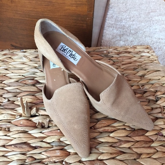 Bob Mackie Shoes - Bob Mackie Studio tan suede pumps