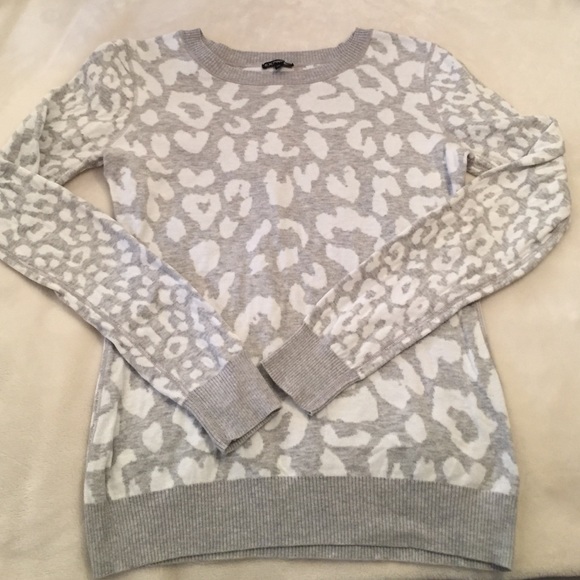 Leopard print sweater