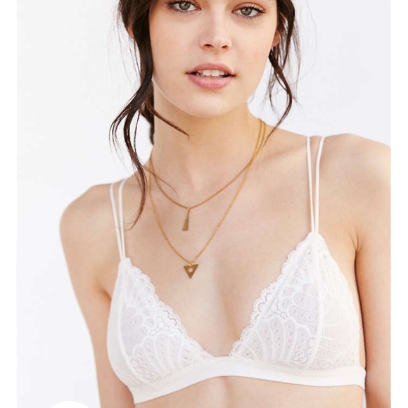 Urban Outfitters Lace Triangle Bralette