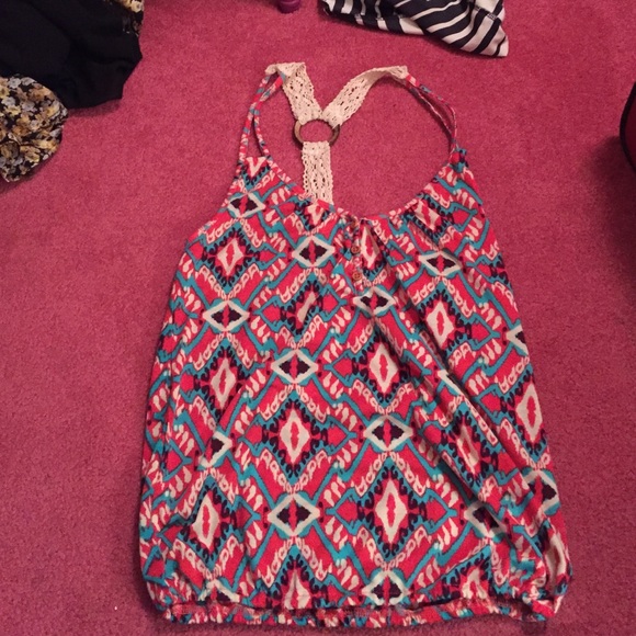 Cute Tribal Print Top