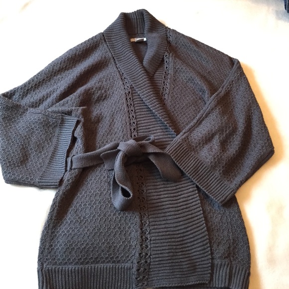 Wrap sweater