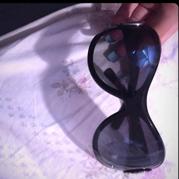 Black & silver Dior sunglasses