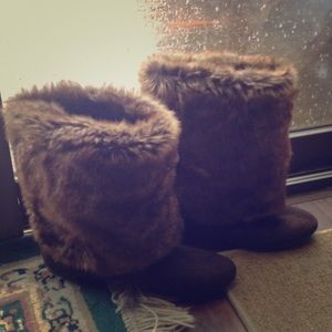 Furry Winter Boots