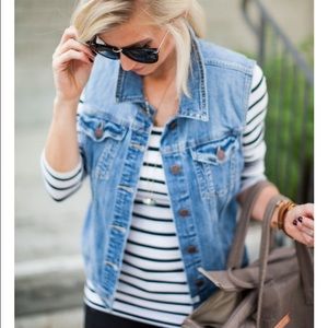 Staple denim vest by Express