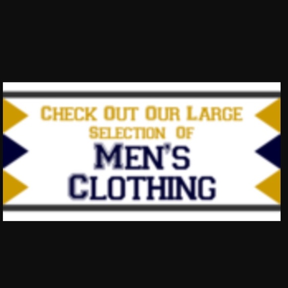 I sell clothes for MEN as well!
