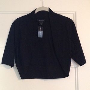 NWT WHBM black shrug