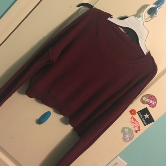 cropped sweater