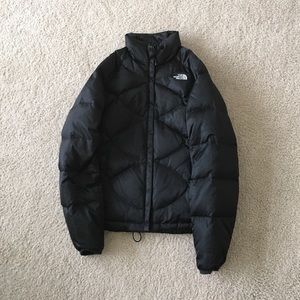 NORTH FACE  BLACK SKI jacket MEDIUM DOWN SNOWBOARD