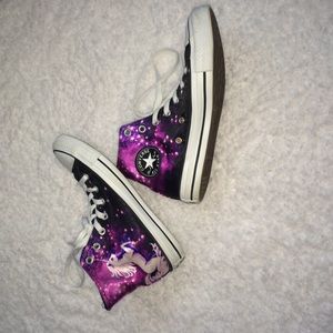 Galaxy unicorn Converse