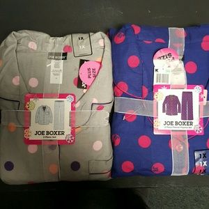 New - 2 pair 100% cotton pajamas