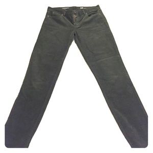 Dark green skinny corduroys from J.Crew
