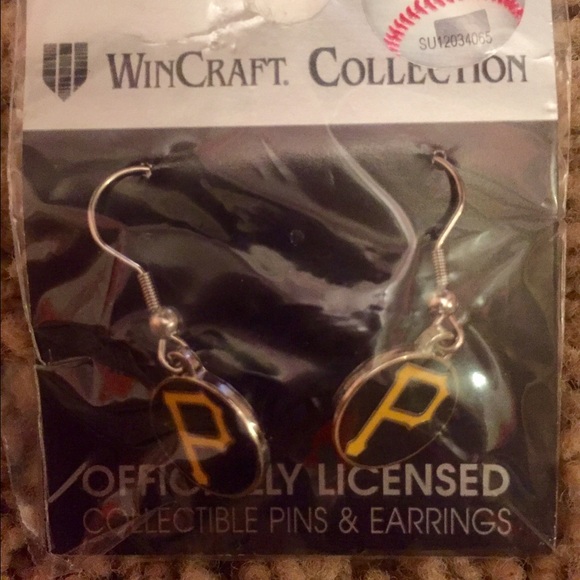 Pittsburgh Pirate earrings