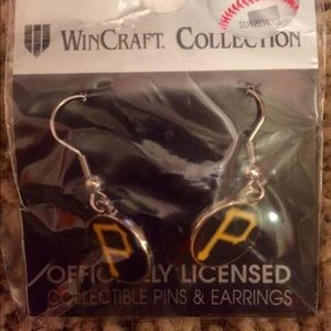 Pittsburgh Pirate earrings