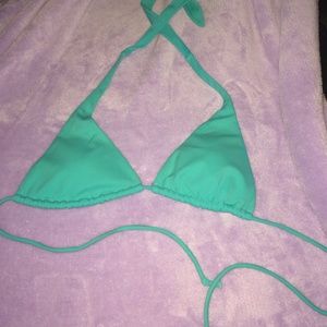 Victoria secret teal bikini top