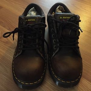 Dr. Martens industrial steel toe safety shoe
