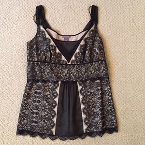 Ann Taylor Beautiful Lace Occassion Top