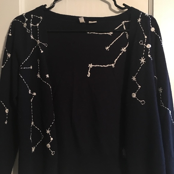 Anthropologie star gazing sweater