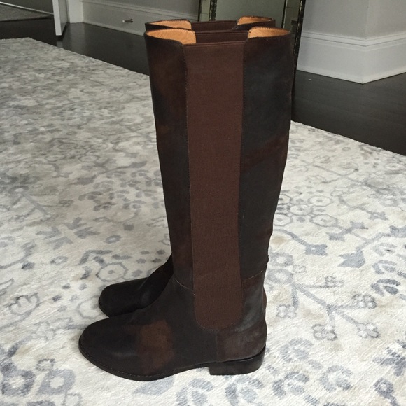 Michael Kors knee high leather boot