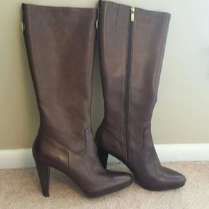 Banana Republic, leather knee high boots, size 9.5