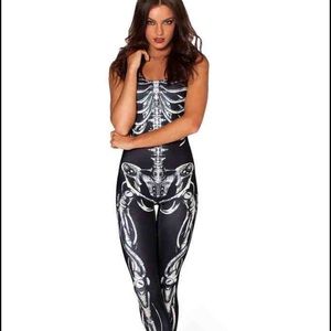 Skeleton catsuit