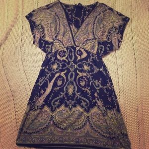 Pastel and Black summer dress