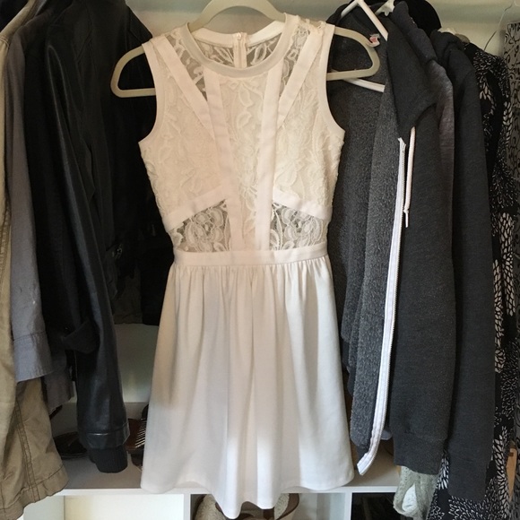 White Lace Dress from Lord & Taylor