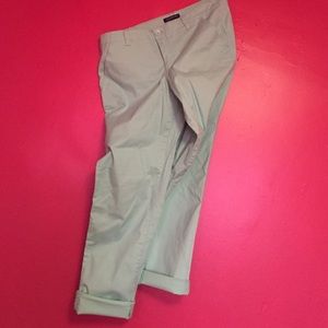 Comfy cropped mint pants